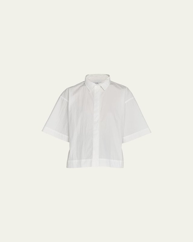 Short-Sleeve Button-Down Shirt
